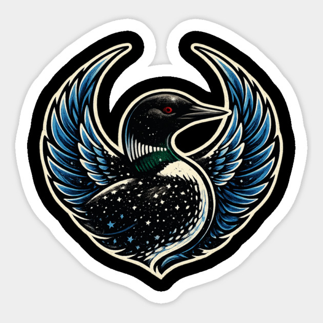 Common Loon Birdwatcher Nature Lover Magnet by ArtistTee ⭐⭐⭐⭐⭐