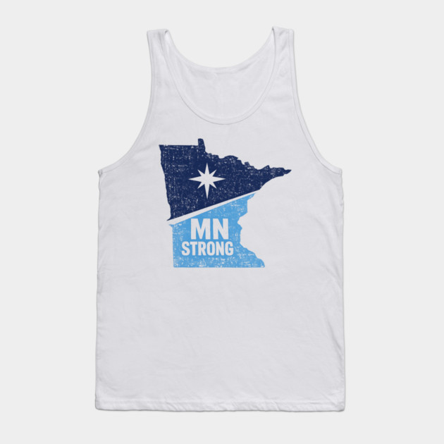 MN Strong Minnesota State Pride Minnesotan Resident Tank Top by ArtistTee ⭐⭐⭐⭐⭐