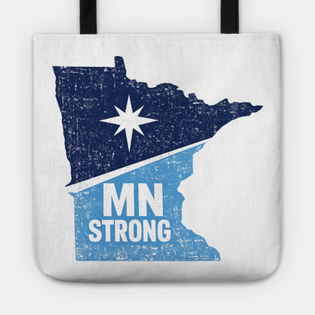 MN Strong Minnesota State Pride Minnesotan Resident Tote by ArtistTee ⭐⭐⭐⭐⭐