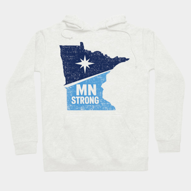 MN Strong Minnesota State Pride Minnesotan Resident Hoodie by ArtistTee ⭐⭐⭐⭐⭐