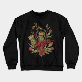 Red Velvet Ant Art for Insect Enthusiasts Crewneck Sweatshirt