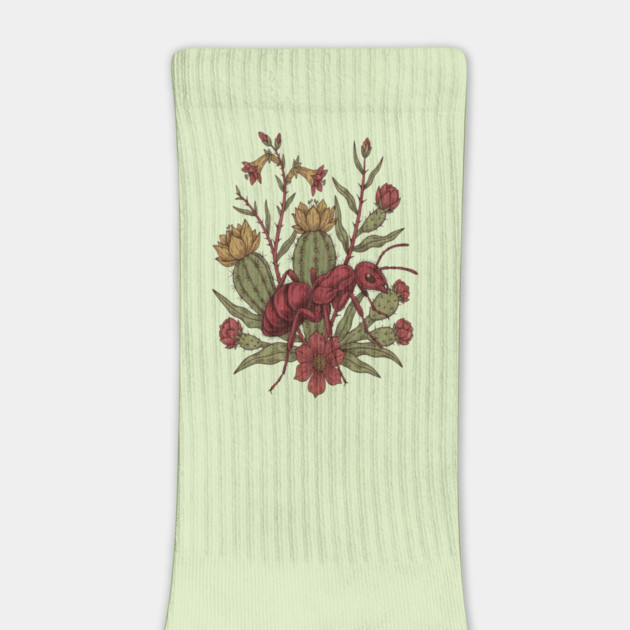 Red Velvet Ant Art for Insect Enthusiasts by BirdsnStuff