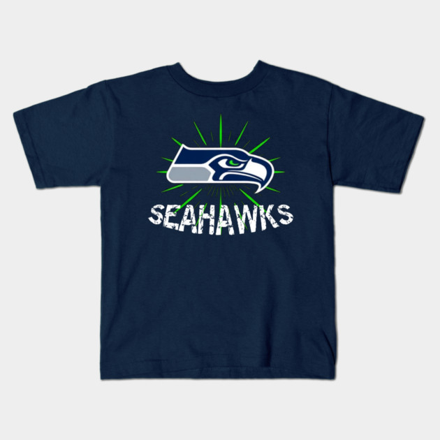 Football-Fan-Seattle Kids T-Shirt by aziz's Store 10