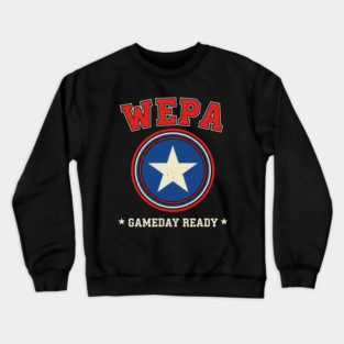 Puerto Rico Coqui Vintage Gameday Wepa Crewneck Sweatshirt