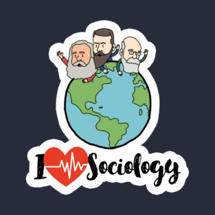 I Love Sociology Hoodie