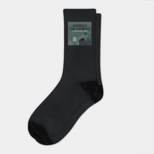 Death by Dying Logo Socks