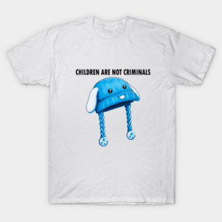 Children Are Not Crimminals Bunny Hat Liam Ramos T-Shirt