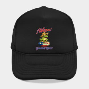Wepa Puerto Rico Gameday Ready Coqui Frog Vintage Hat