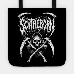 Scytheborn – Grim Reaper Death Metal Design Tote