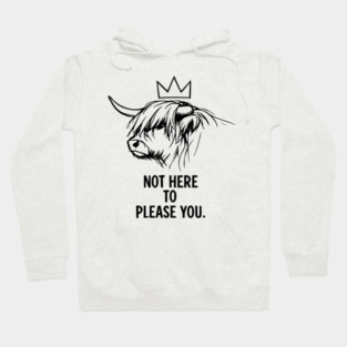 Regal Cow Wisdom for Introverts Hoodie