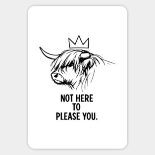 Regal Cow Wisdom for Introverts Magnet