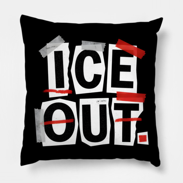 Ice-Out Pillow by dtr_art