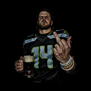 Humor Middle Finge  Sam darnold Vintage White 90s Socks