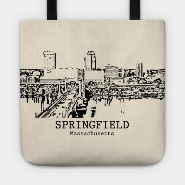 Springfield – Massachusetts Tote by Lakeric