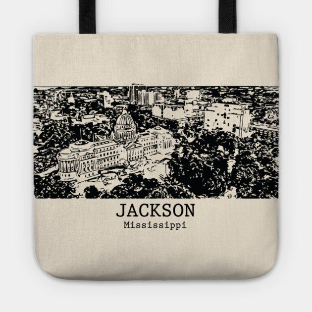 Jackson – Mississippi Tote by Lakeric