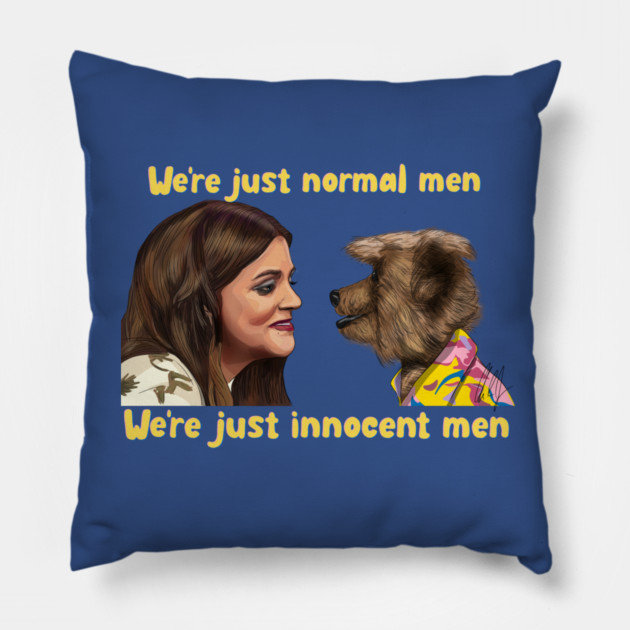 CBBC: We're Just Normal Men Pillow by 51Deesigns