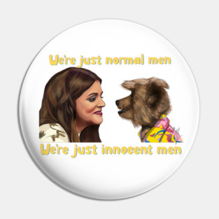 CBBC: We're Just Normal Men Pin