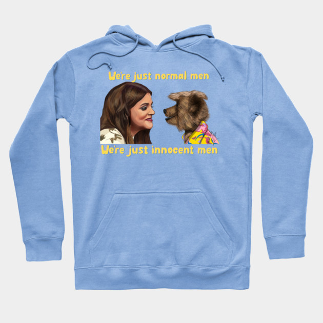 CBBC: We're Just Normal Men Hoodie by 51Deesigns