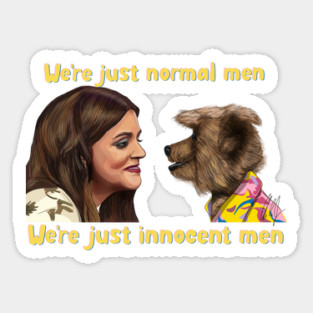CBBC: We're Just Normal Men Sticker
