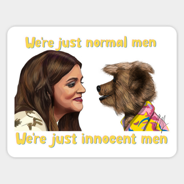 CBBC: We're Just Normal Men Magnet by 51Deesigns