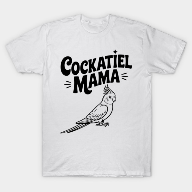 Cockatiel Mama T-Shirt by Frank Ring