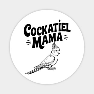 Cockatiel Mama Magnet