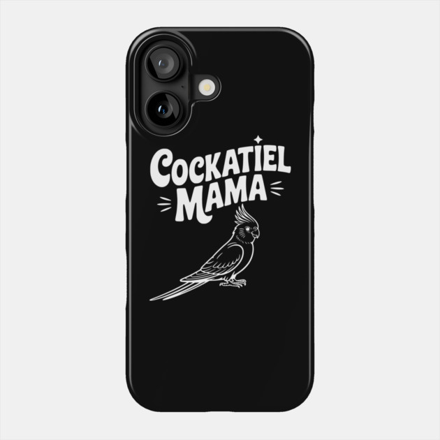 Cockatiel Mama Phone Case by Frank Ring