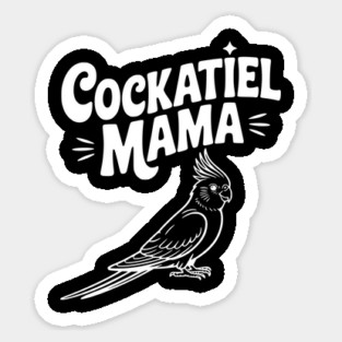 Cockatiel Mama Sticker