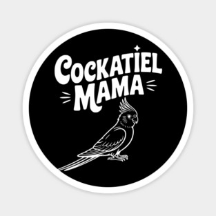 Cockatiel Mama Magnet