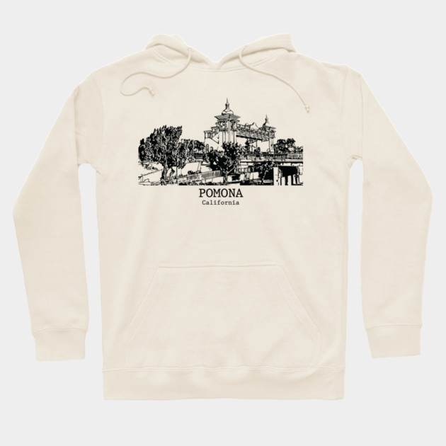 Pomona - California Hoodie by Lakeric