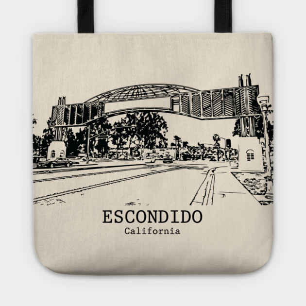 Escondido - California Tote by Lakeric