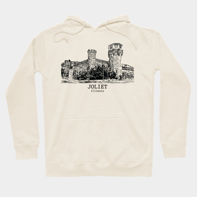 Joliet - Illinois Hoodie by Lakeric