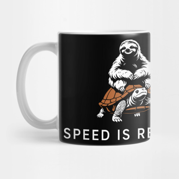 Speed Is Relative Chill Life Lazy Vibes by Anticorporati