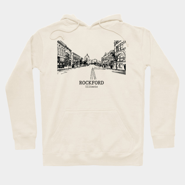 Rockford - Illinois Hoodie by Lakeric