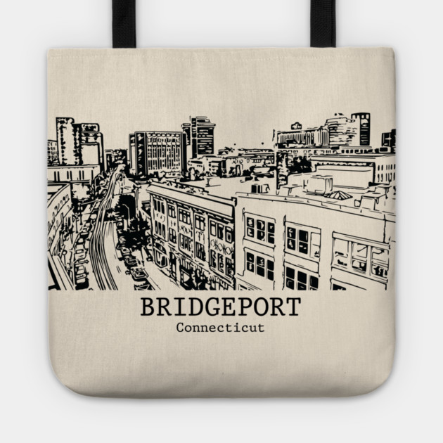 Bridgeport - Connecticut Tote by Lakeric