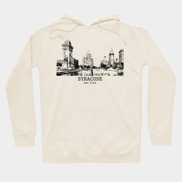 Syracuse - New York Hoodie by Lakeric