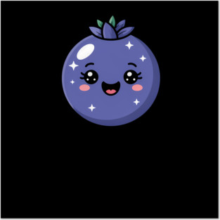 Just a Boy Who Loves Blueberries Posters and Art