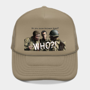 Saving Private Ryan: Private Ryan? WHO? Hat