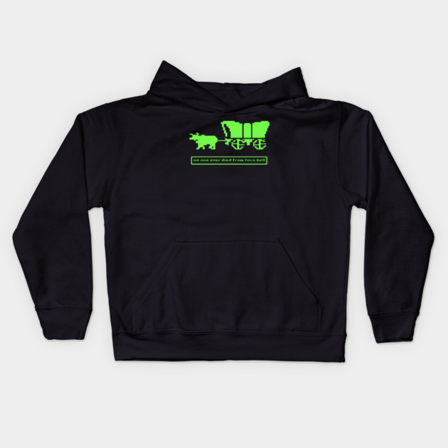 Taco Bell Dysentery Kids Hoodie by StereoBacon