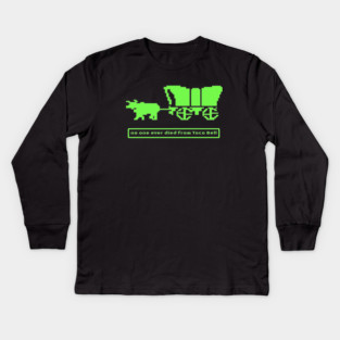 Taco Bell Dysentery Kids Long Sleeve T-Shirt