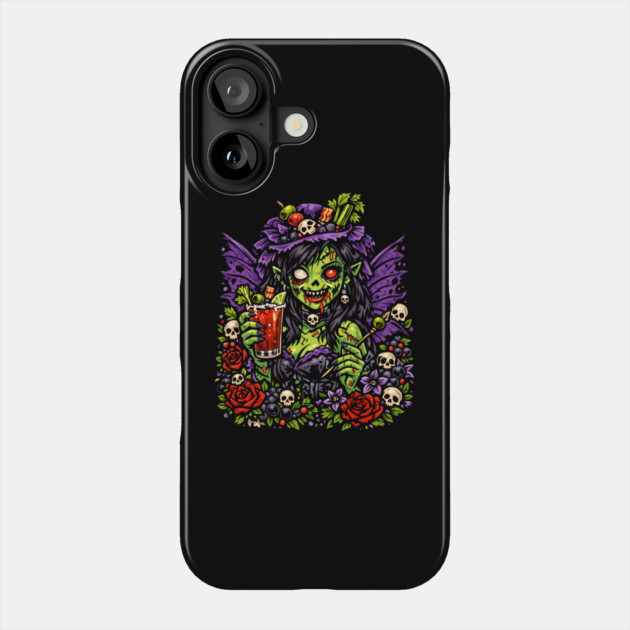 Blood Mary Fairy Phone Case by H. R. Sinclair