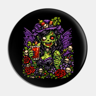 Blood Mary Fairy Pin