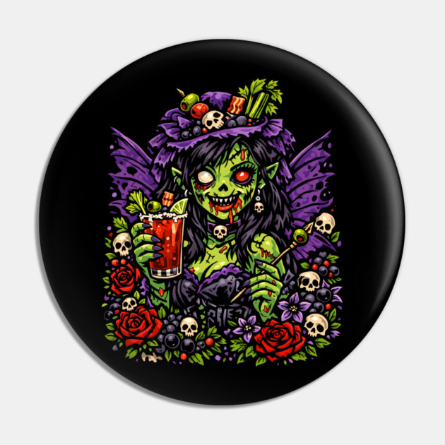 Blood Mary Fairy Pin by H. R. Sinclair