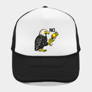 Funny No Kings in America - Retro Political Men Women Hat