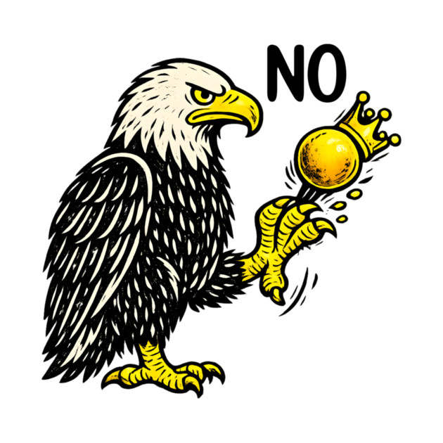 Funny No Kings in America - Retro Political Men Women by anas ouarid