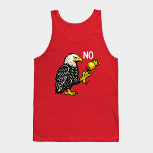 Funny No Kings in America - Retro Political Men Women Tank Top