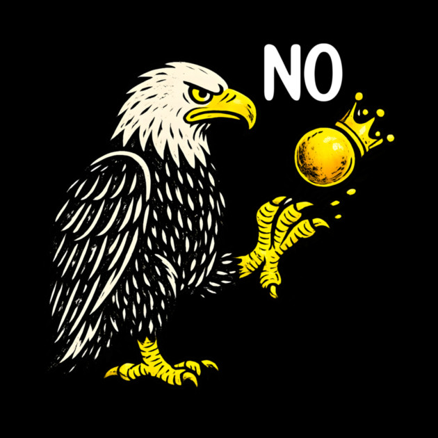 Funny No Kings in America - Retro Political Men Women by anas ouarid