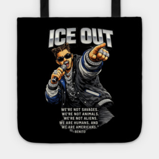 4 Ice Out Bad Bunny Protest Minneapolis Tote