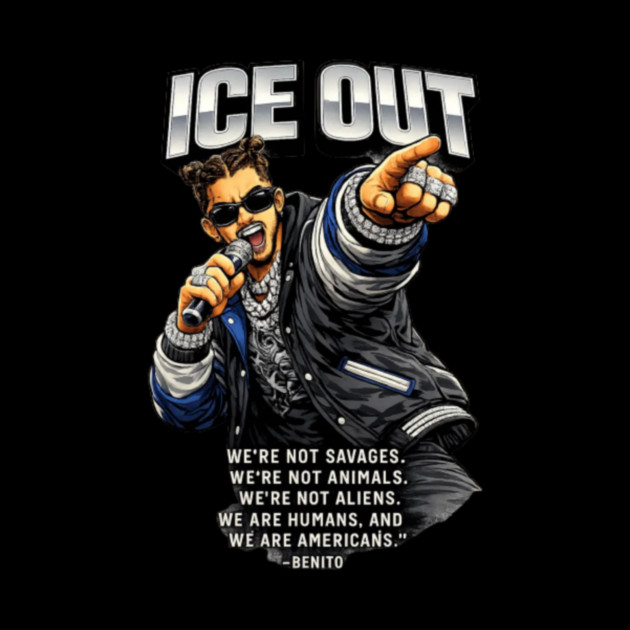 4 Ice Out Bad Bunny Protest Minneapolis by Donald's Store 2