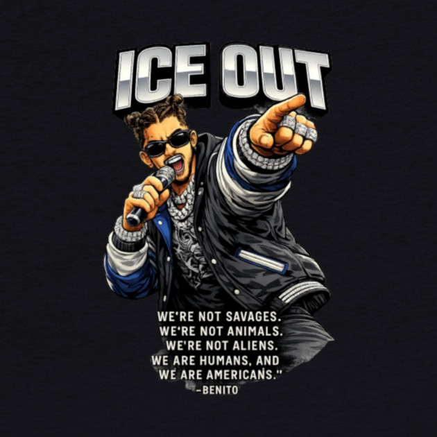 4 Ice Out Bad Bunny Protest Minneapolis by Donald's Store 2